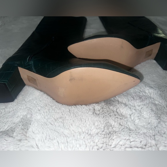 New Kurt Geiger women's croc knee high boots . Size 8 - Picture 7 of 7